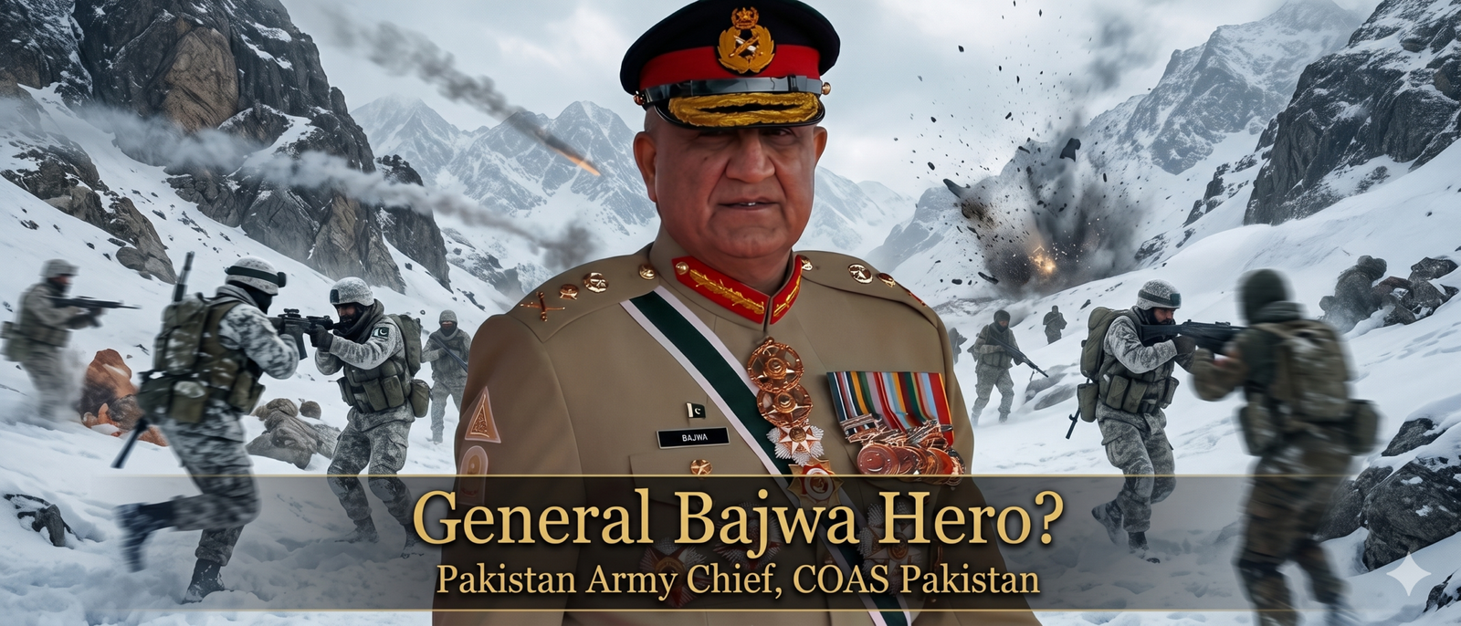 Qamar Javed Bajwa military diplomacy Pakistan hero