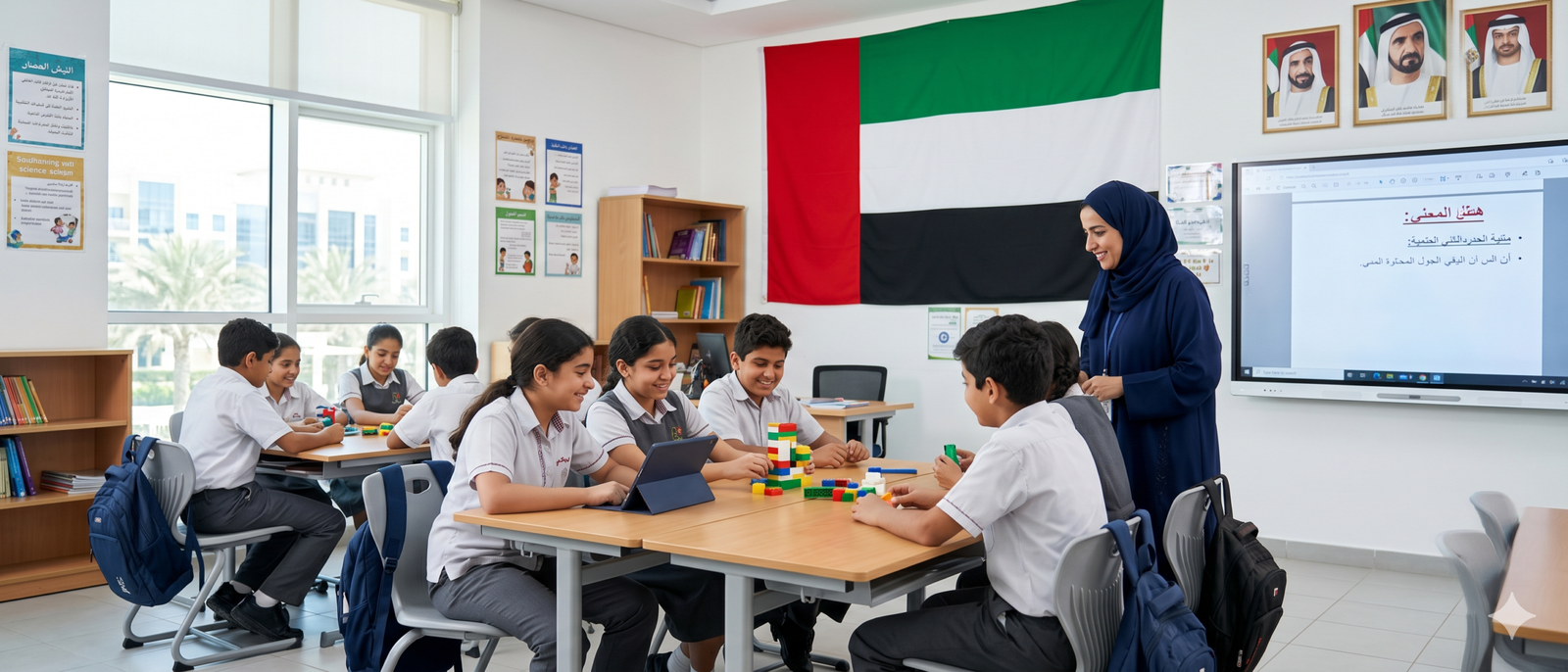 UAE schools distance learning education students